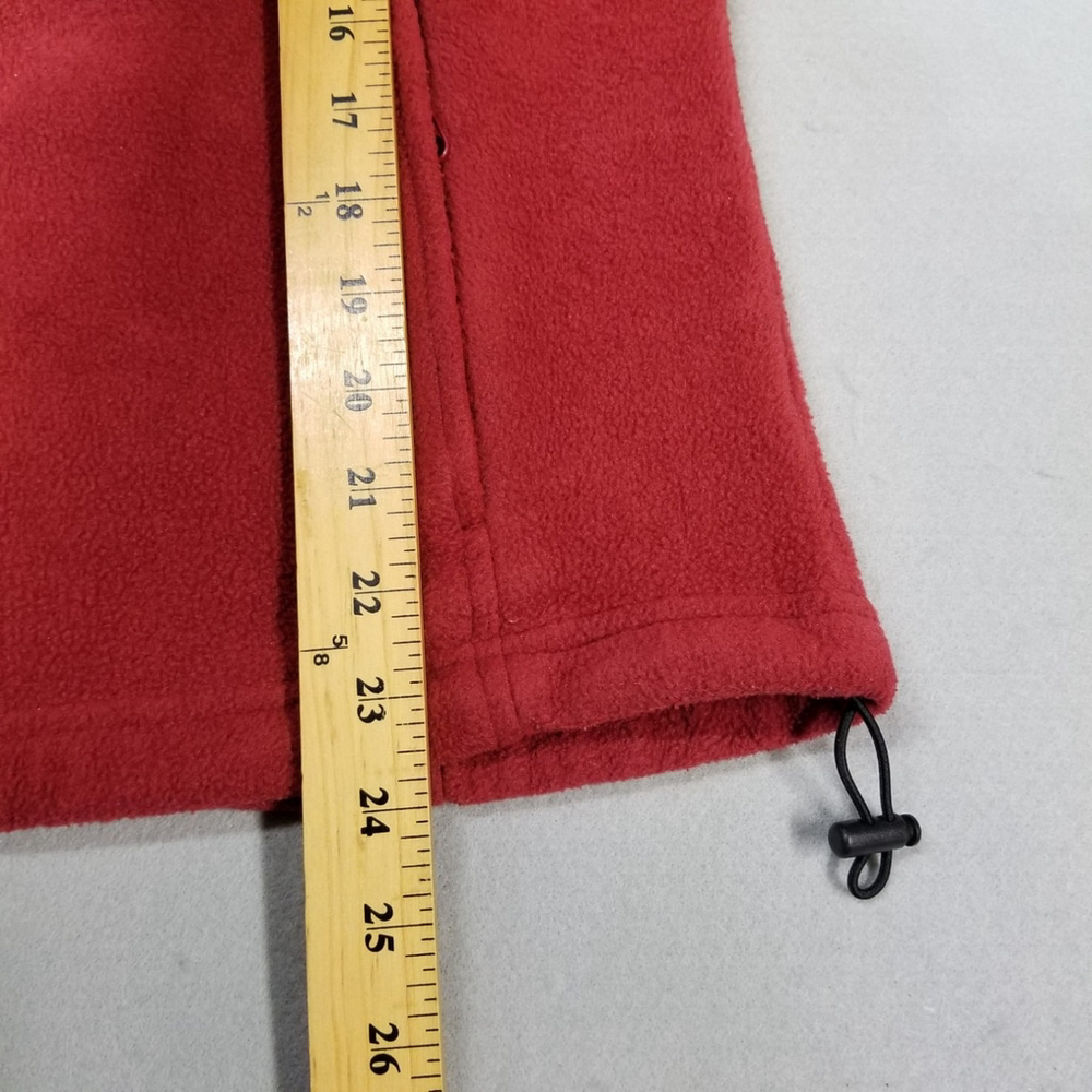 Columbia Jacket Womens Size M Red Full Zip Fleece Mock Neck Long Sleeve - Picture 6 of 10